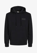 Jack & Jones JJECORP LOGO HOOD - Hoodie - black