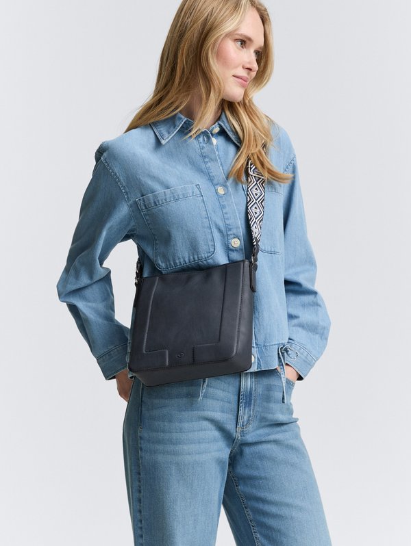 TOM TAILOR NANI CROSS BAG M - Cross body bag - dark blue