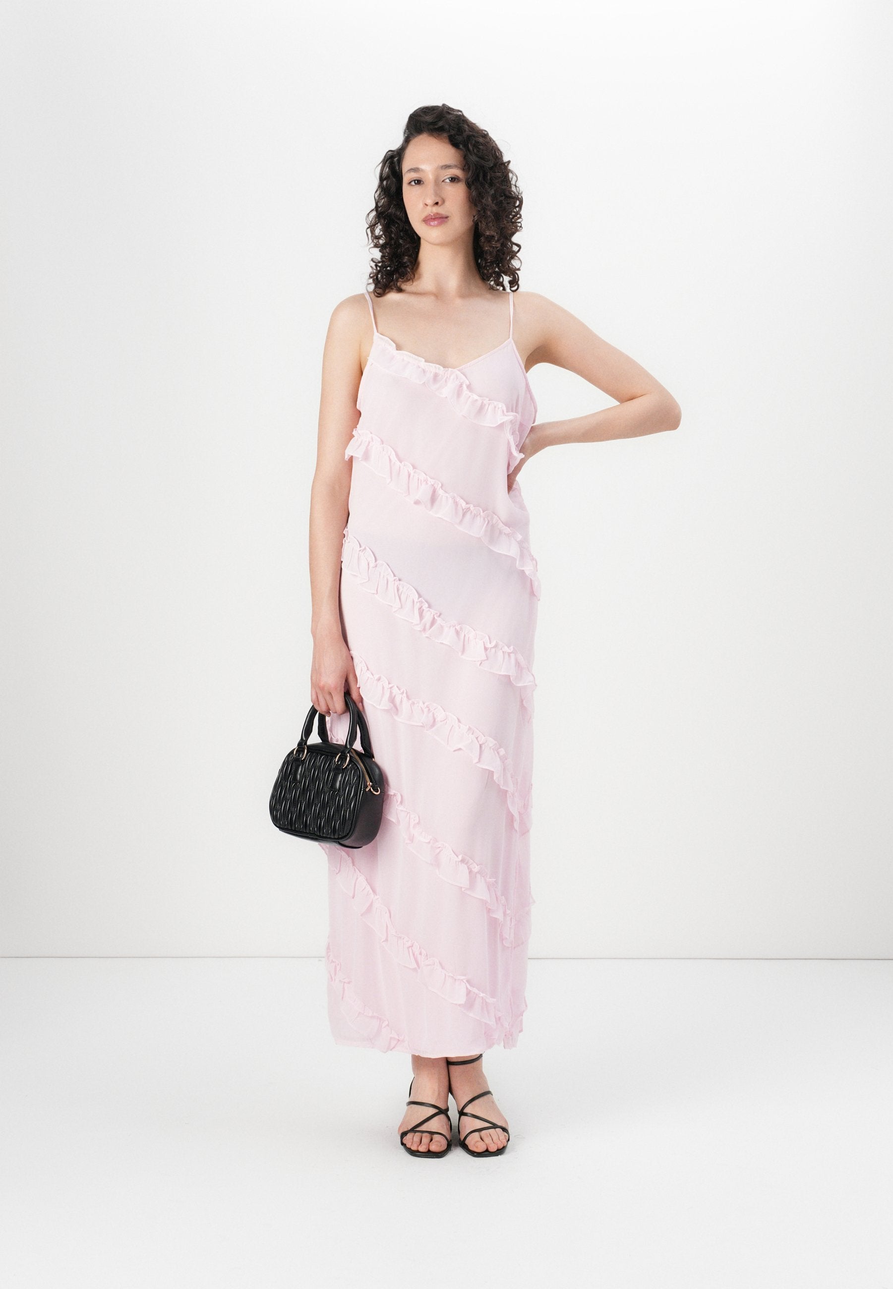 Pieces PCTWIRL MAXI STRAP DRESS