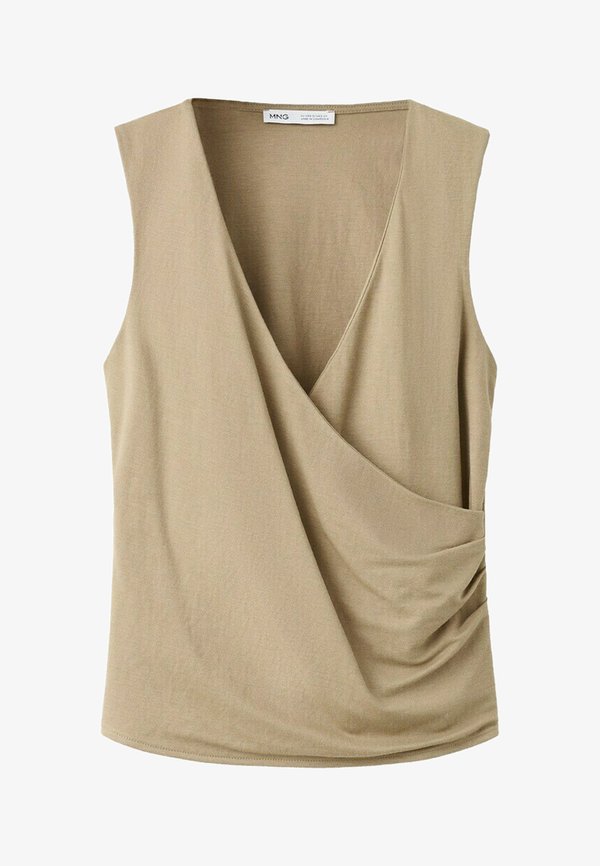 Mango ADULT - Blouse - medium brown