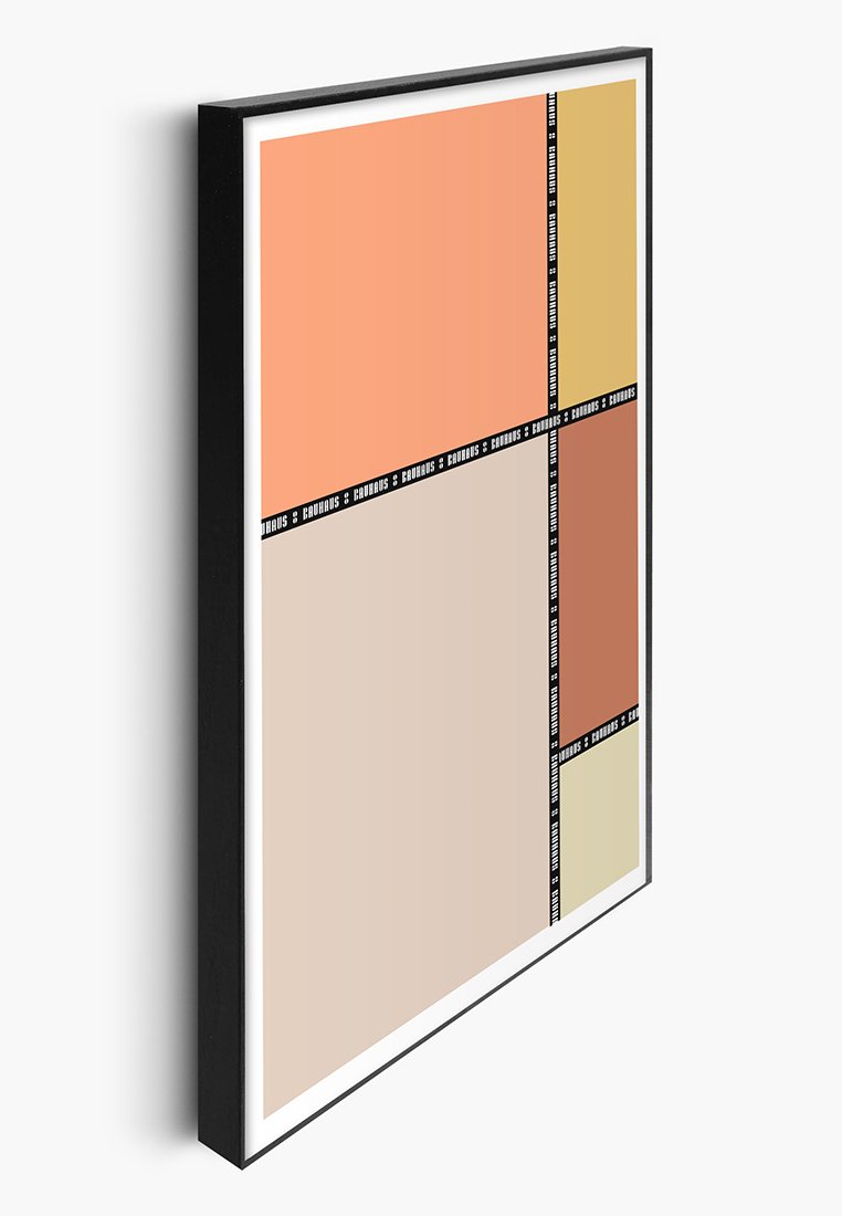 Orange Wallz BLUSHING SQUARES
