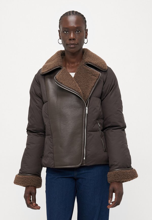 Vero Moda Tall VMBLANCA JACKET  - Winter jacket - chocolate torte
