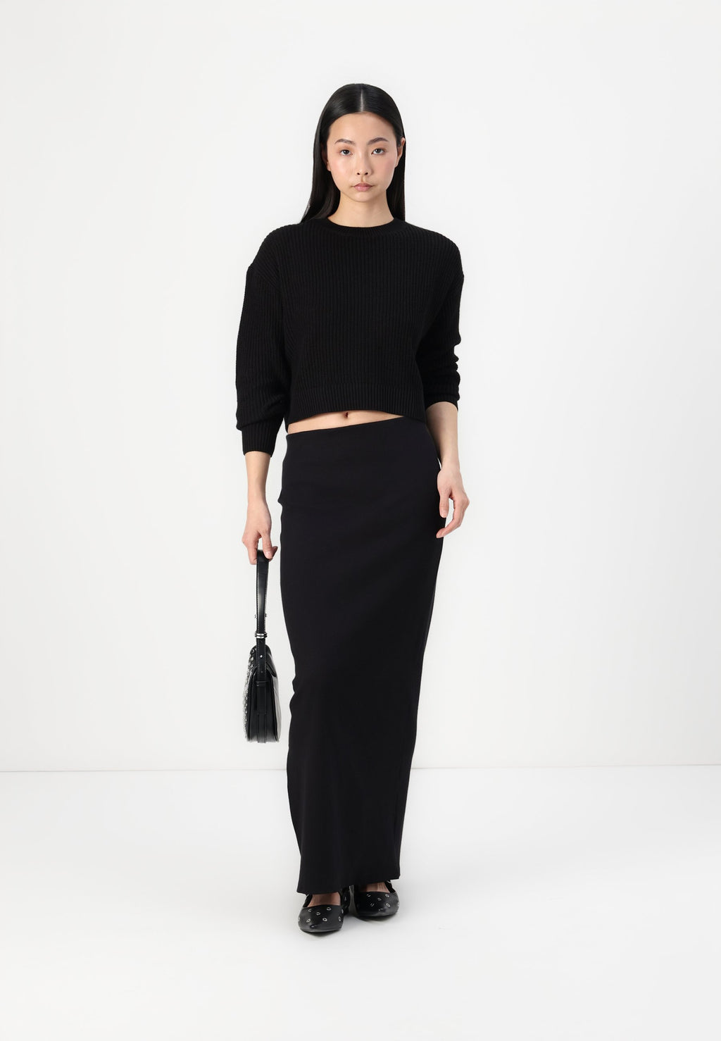 Noisy May NMMAYSA L/S O-NECK KNIT NOOS