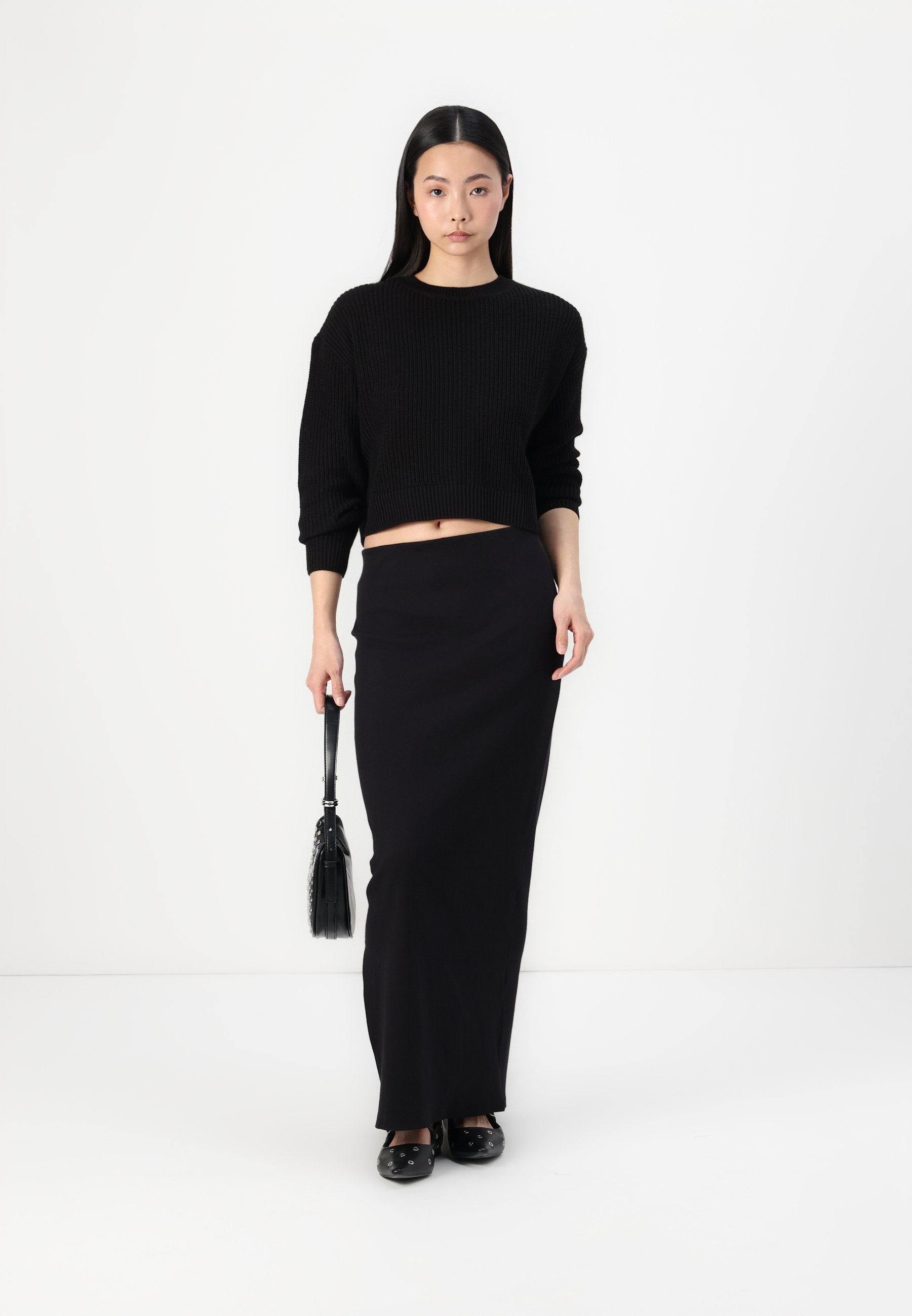 Noisy May NMMAYSA L/S O-NECK KNIT NOOS