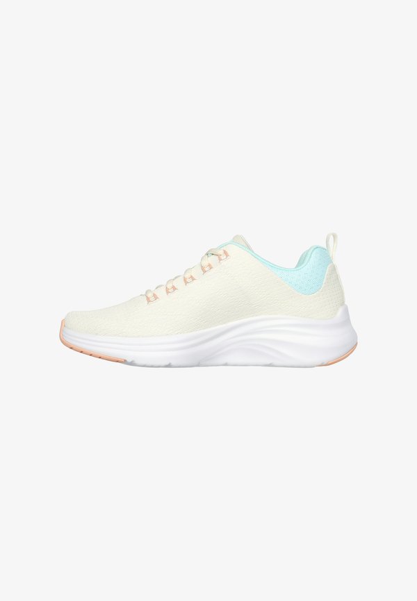 Skechers VAPOR - Trainers - beige hellblau mehrfarbig