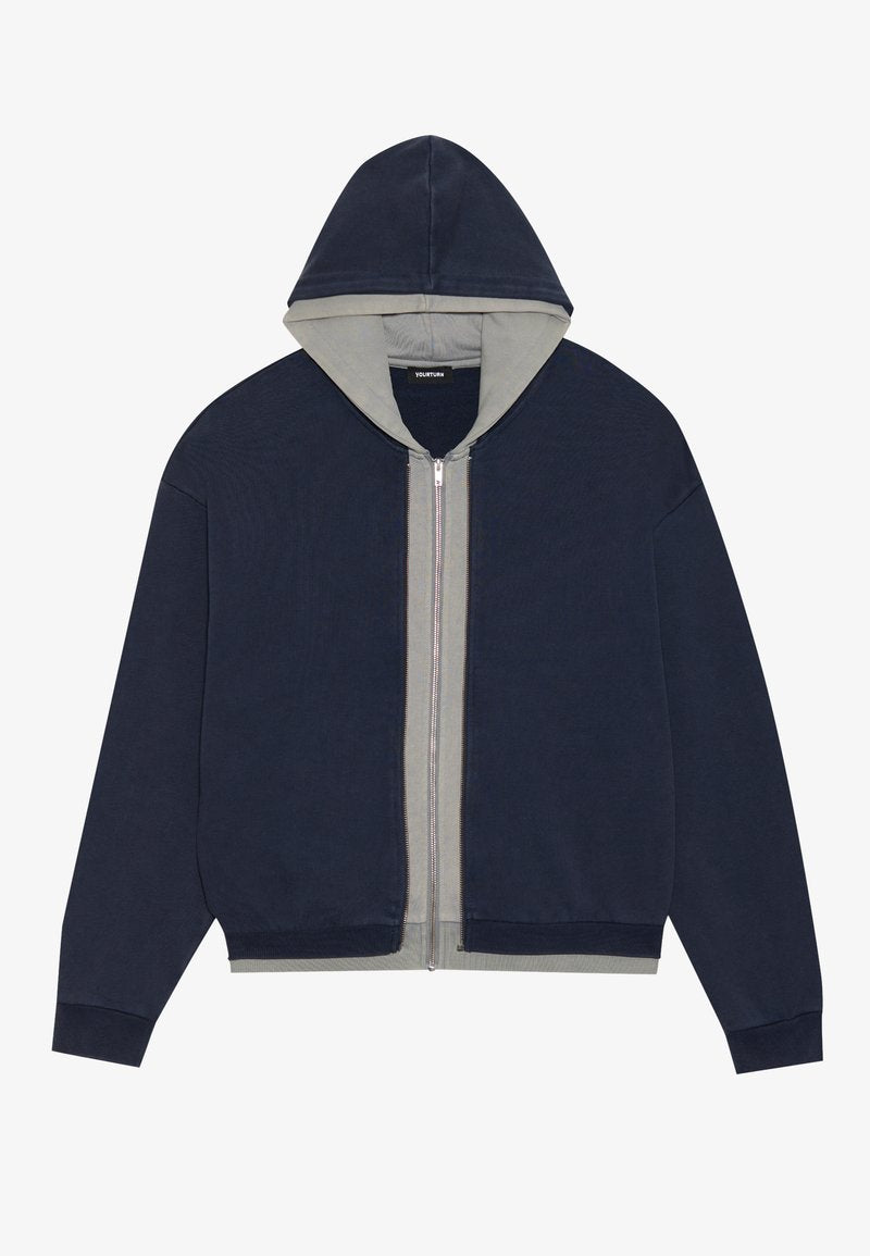 UNISEX RELAXED FIT DOUBLE LAYER JACKET Media 1