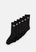 New Balance SEASONAL CREW UNISEX 6 PACK - Socks - black