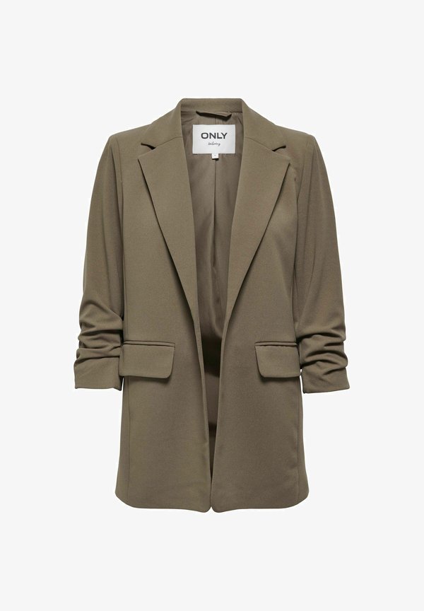 ONLY BLAZER ONLKALINA BLAZER - Short coat - chocolate chip