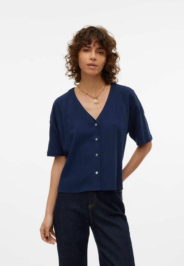 Vero Moda VMMYMILO - Blouse - navy blazer