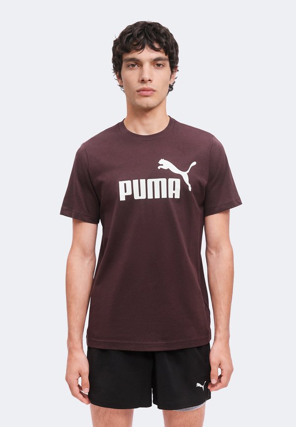 Puma NO. 1 LOGO TEE - Print T-shirt - chocolate fondue