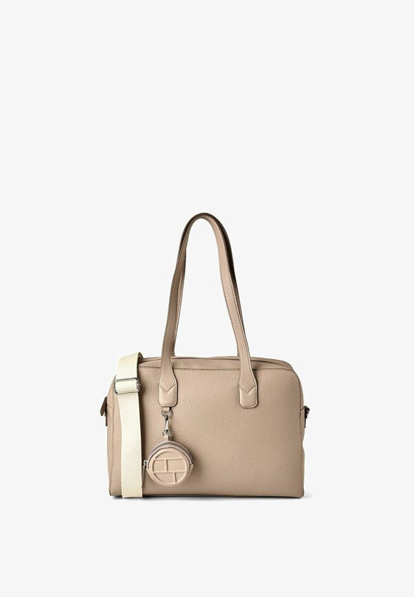 TOM TAILOR RIMA SHOPPER TASCHE M 36 CM - Handbag - taupe