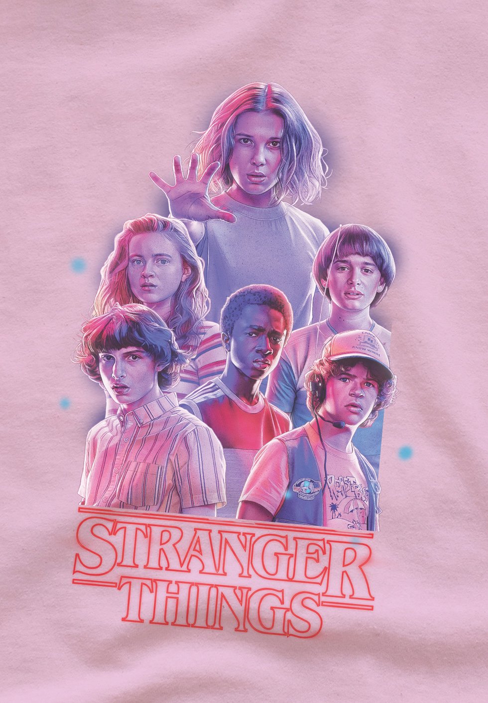 STRANGER THINGS PINK GLOW GROUP Media 4