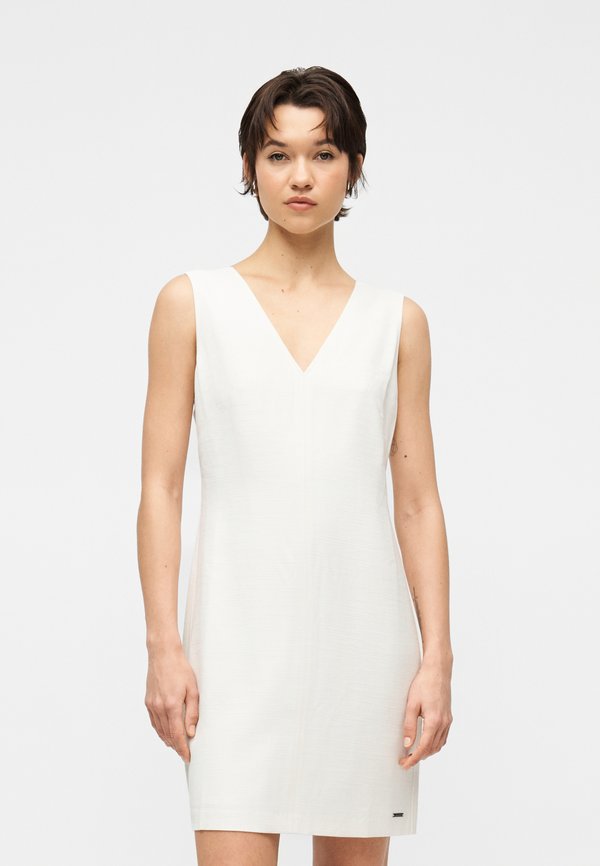 Calvin Klein HEAVY TEXTURED SHINE MINI DRESS