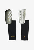 adidas Performance ADIDAS PERFORMANCE F50 LEAGUE SHIN GUARDS UNISEX - Shin pads - carbon   light solid grey   black   gold metallic