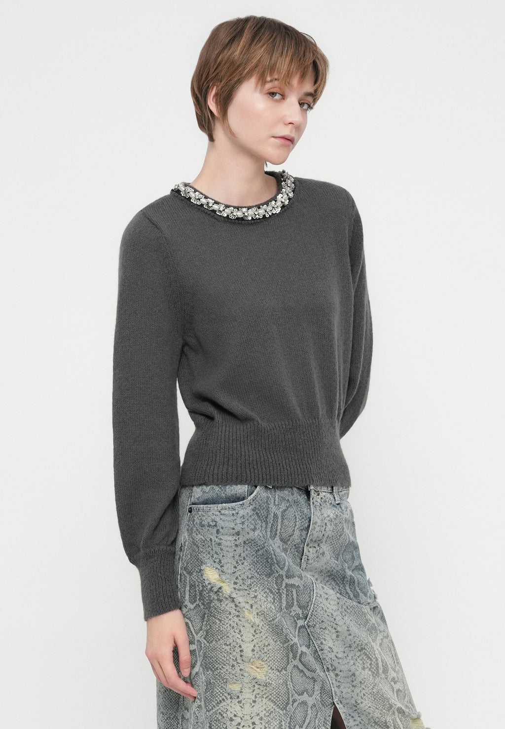 VILA VIALICE BLING PULLOVER