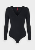 Spanx SUIT YOURSELF LONG SLEEVE THONG BODYSUIT
