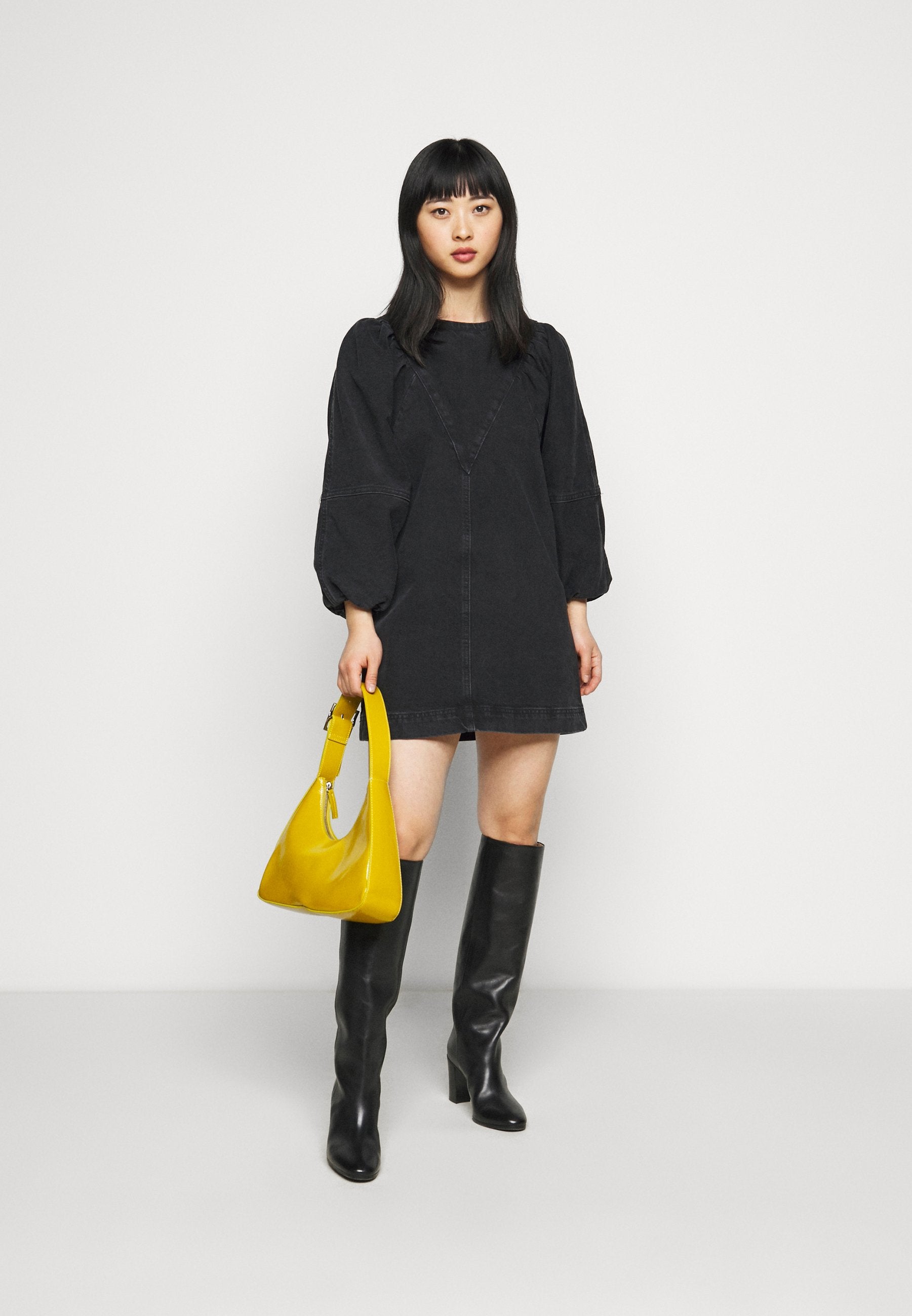 Topshop Petite PUFF  DRESS