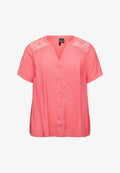 Vero Moda Curve VMCJOSIE - Blouse - coral paradise