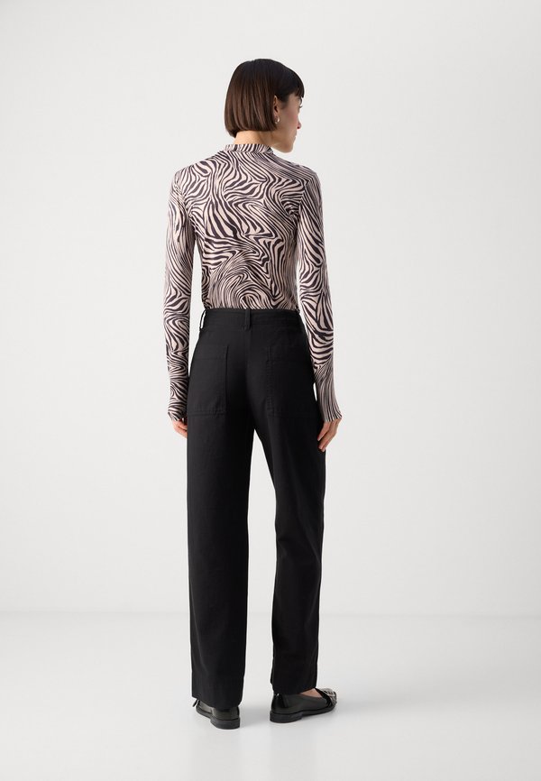 Marc O'Polo PANTS LANDE LONG MODERATE WIDE LEG FRENCH POCKETS ZIP FLY