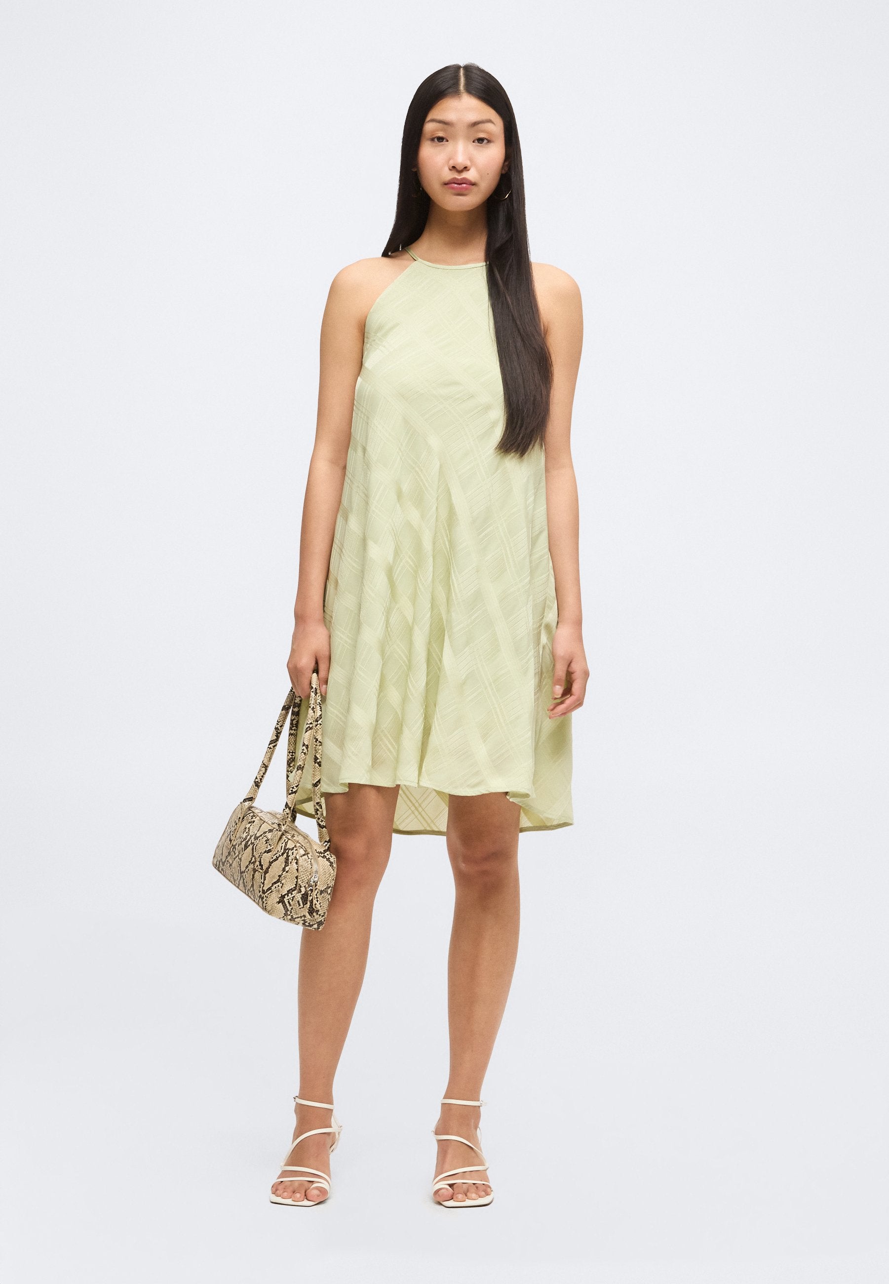 Selected SLWEMILA REGULAR HALTERNECK SHORT DRESS