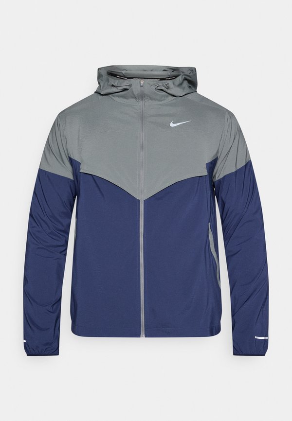 Nike Performance Windbreaker - smoke grey/midnight navy