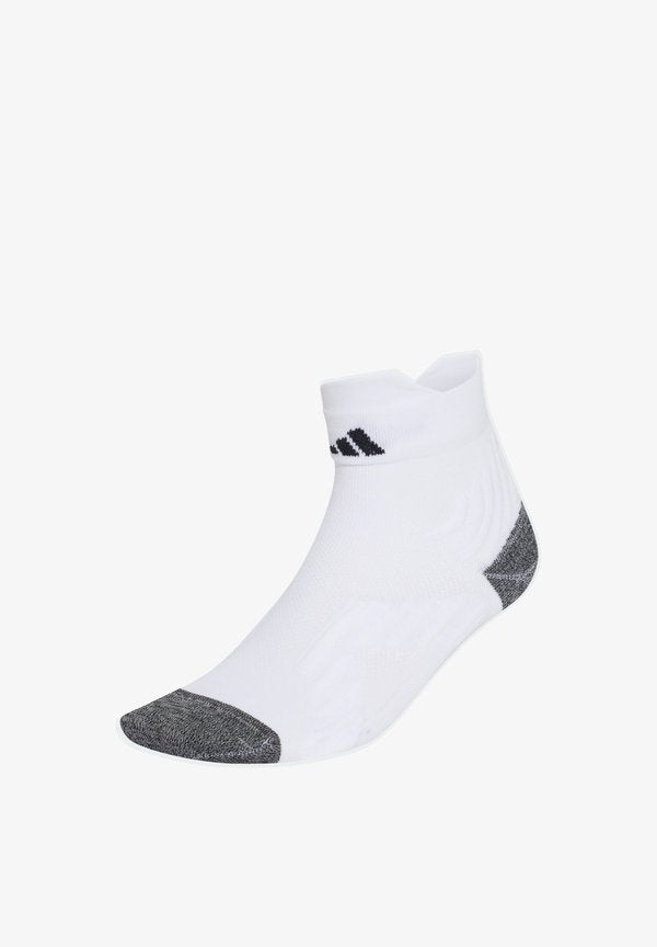 adidas Performance RUN COMFY ANKLE UNISEX - Sports socks - white/black