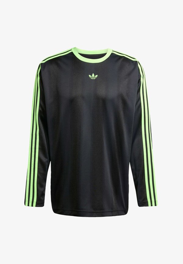 adidas Originals JACQ - Long sleeved top - black   signal green