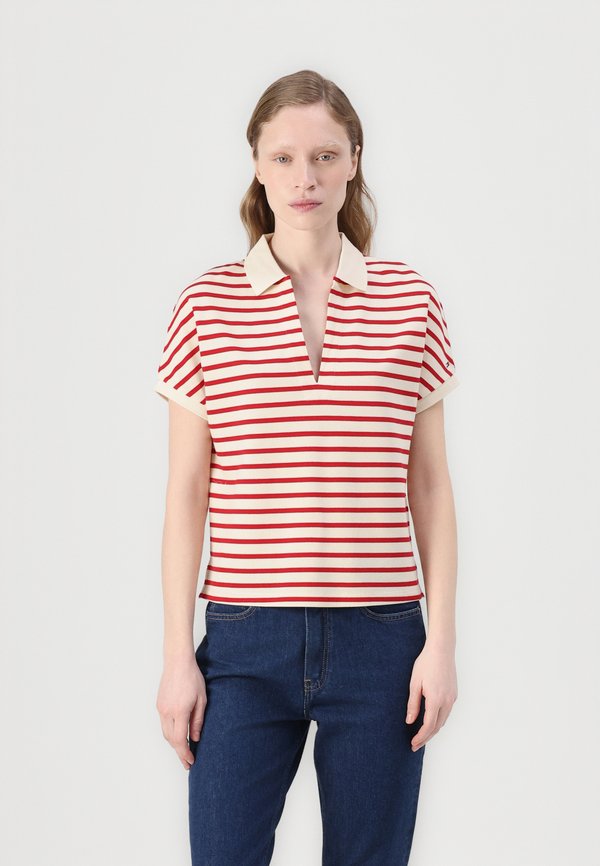 Tommy Hilfiger Print T-shirt - calico/primary red