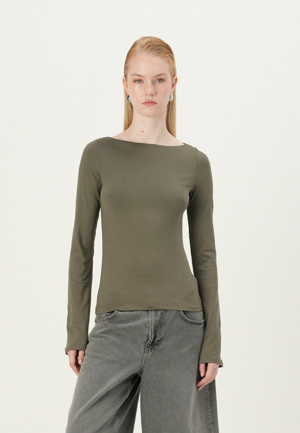 Weekday ANNIE BOATNECK LONG SLEEVE