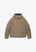 Superdry & Co SUPERDRY PREMIUM HOODED PUFFER JACKET.. - Winter jacket - fallen rock brown