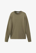 Mango ADULT - Basic T-shirt - khaki