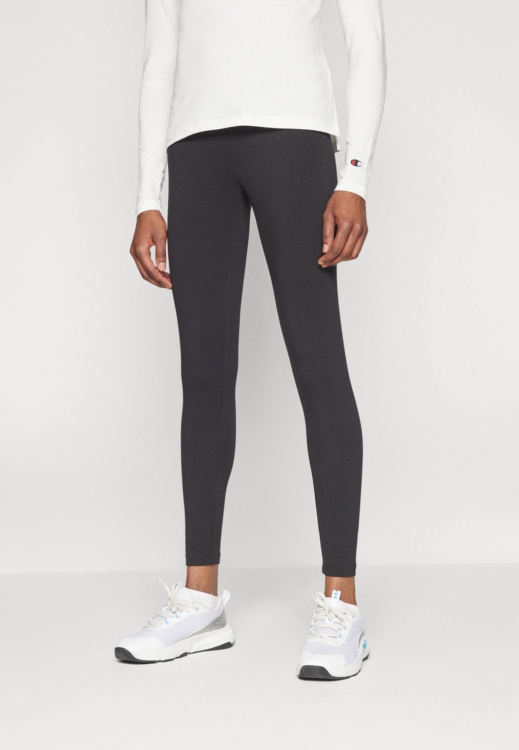 Champion ICONS HIGH WAIST LEGGINGS CROP