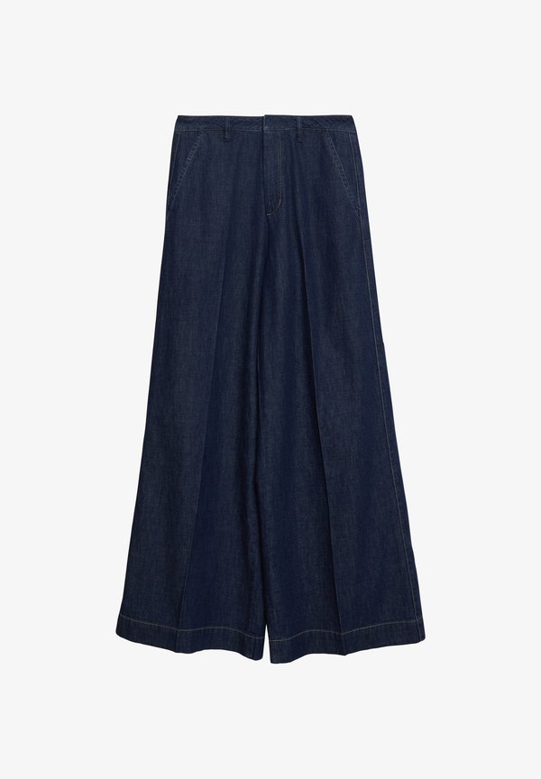 s.Oliver JEANS-HOSE - Wide Leg - blau