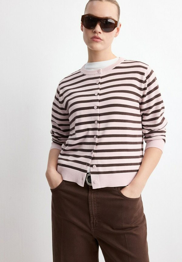 Mango ADULT - Cardigan - pink brown
