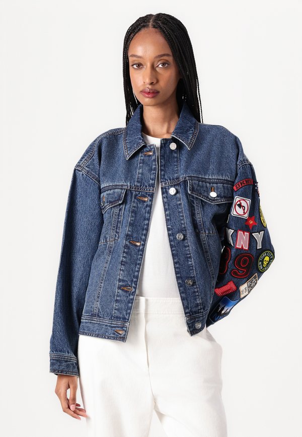 DKNY JACKET WITH PATCHES