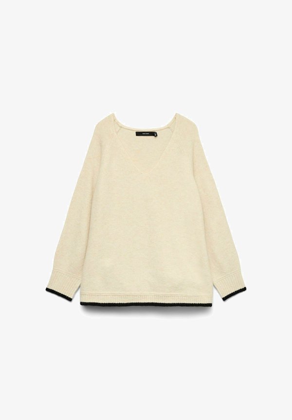 Vero Moda Curve Knitted VMCAQUARIUS Knitted - Jumper - birch
