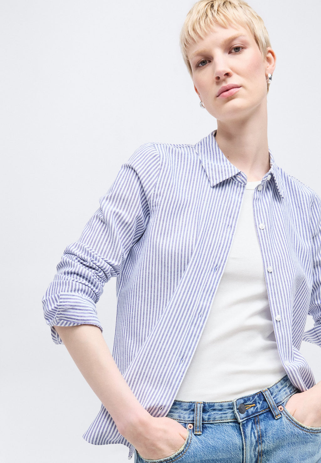 Vero Moda Tall VMLAUREN OXFORD SHIRT