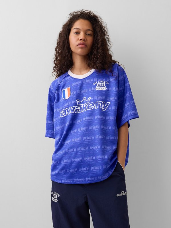 GAP GAP AWAKE NY OVERSIZED LOGO JERSEY