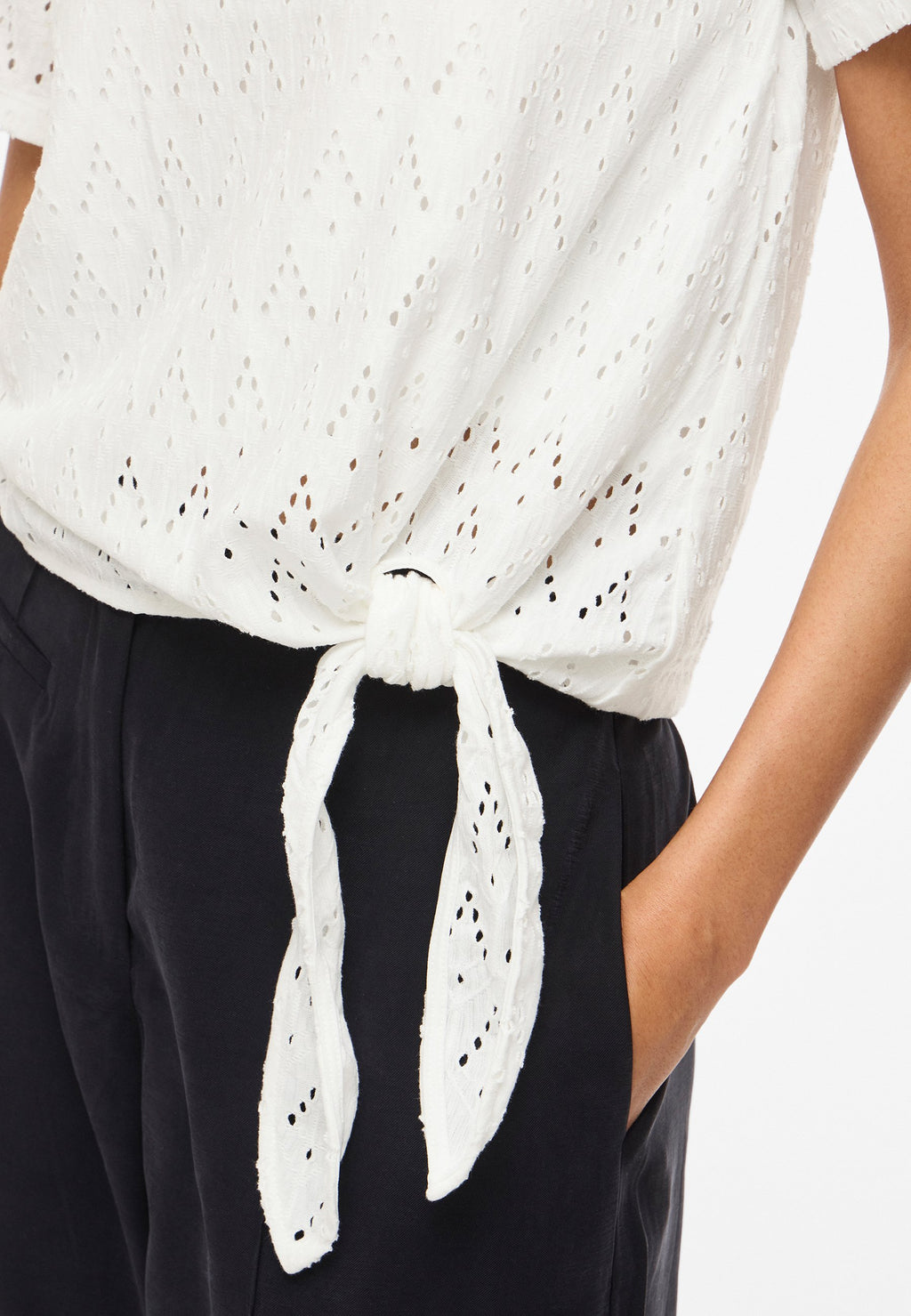 VILA Short Sleeved VIAMALINA Round neck