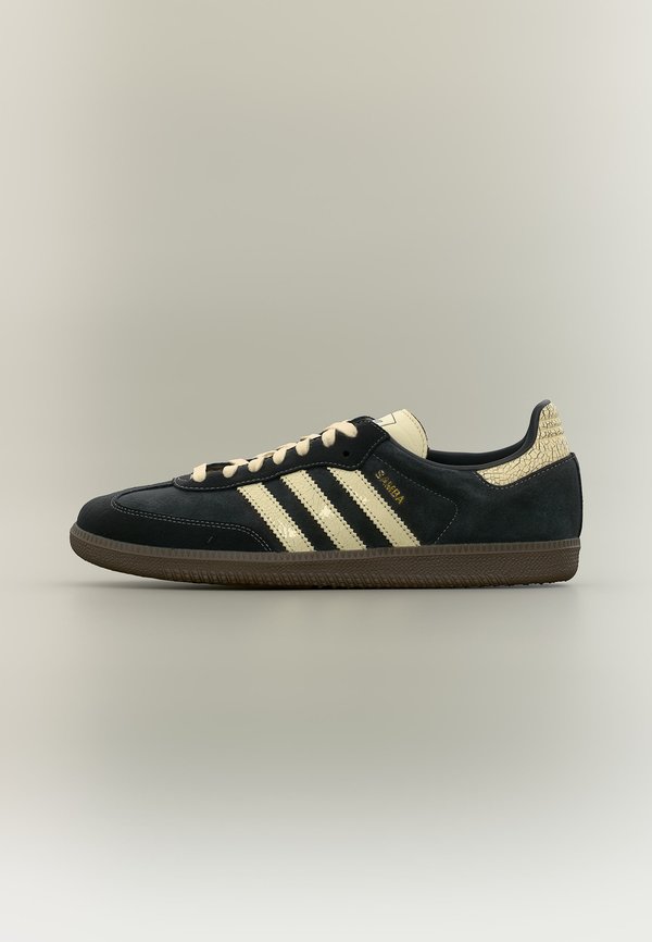 adidas Originals SAMBA OG UNISEX - Trainers - carbon/warm vanilla