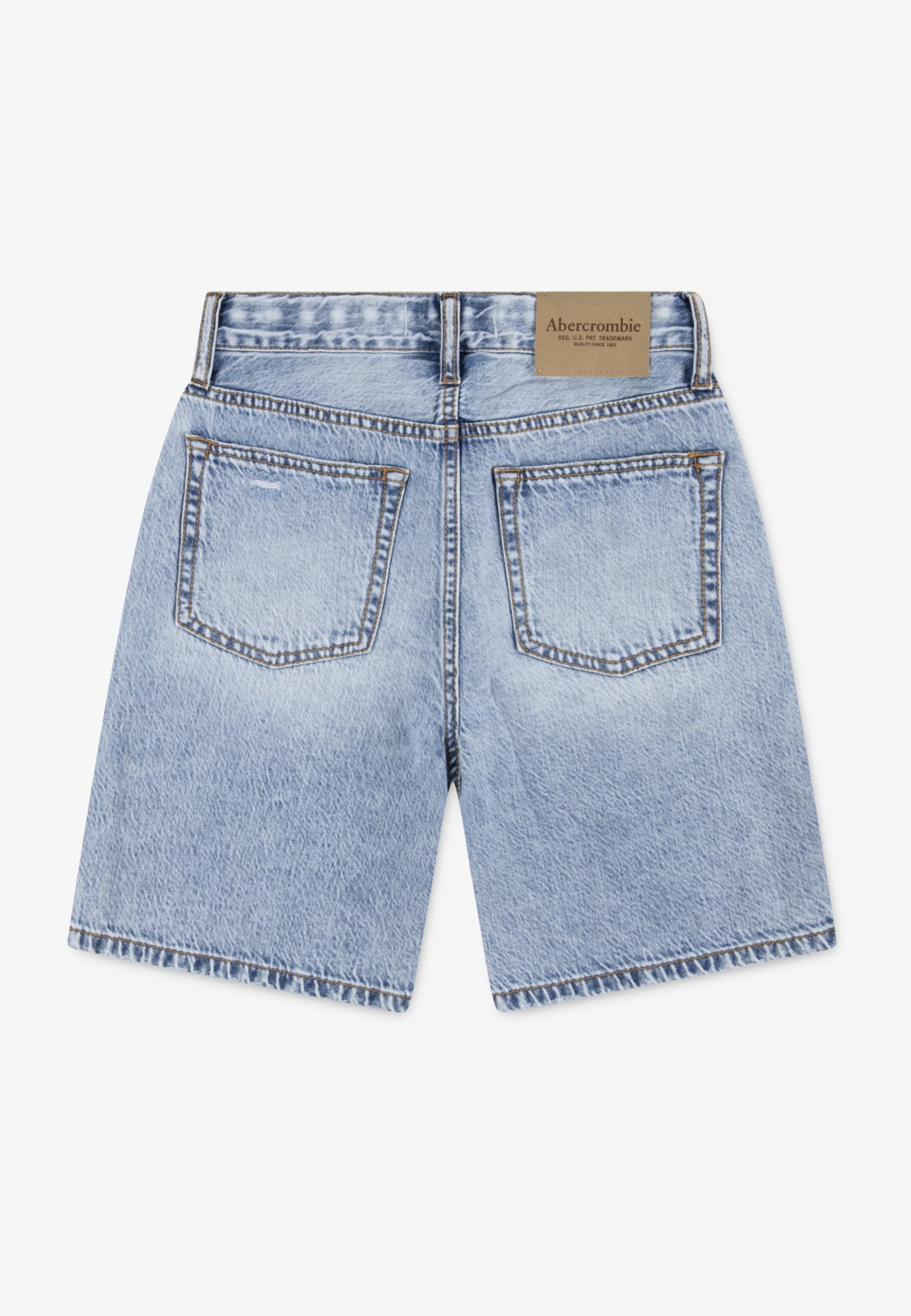 Abercrombie & Fitch AFB LONG DENIM SHORT
