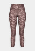 Puma TAD ESSENTIAL SPOTTED HAZE TIGHT - Leggings - chocolate brown