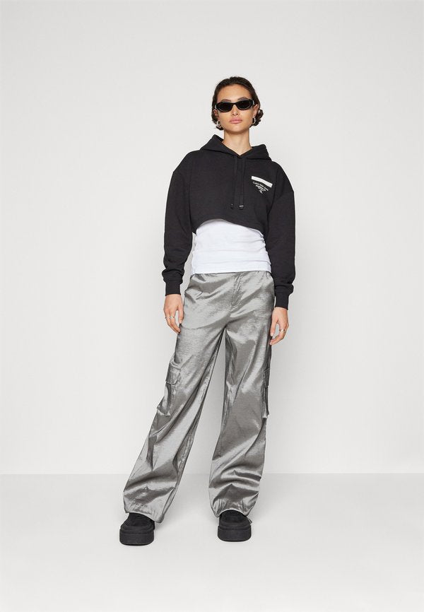 Calvin Klein Jeans STRIPE LOGO CROPPED