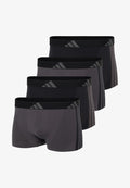 adidas Sportswear 4ER PACK - Trunks - schwarz   grau