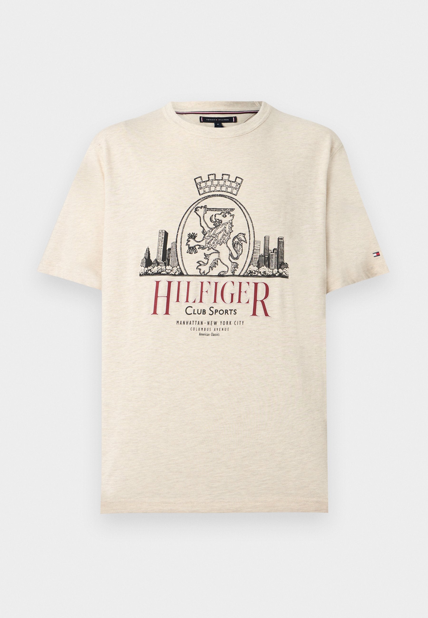 HERITAGE CREST LOGO TEXTURED JERSEY T-SHIRT Media 1