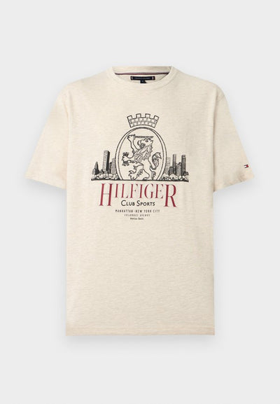 Tommy Hilfiger HERITAGE CREST LOGO TEXTURED JERSEY T-SHIRT