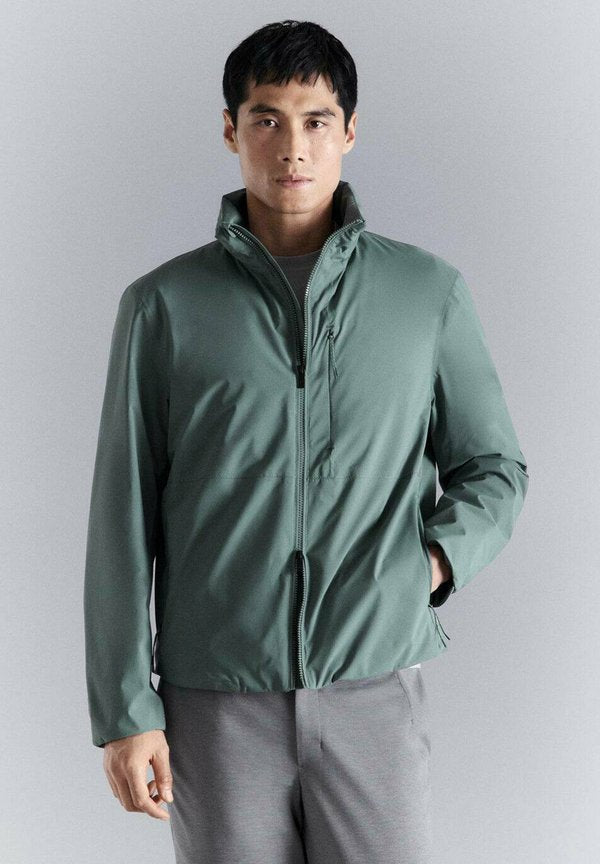Mango Light jacket - dark green