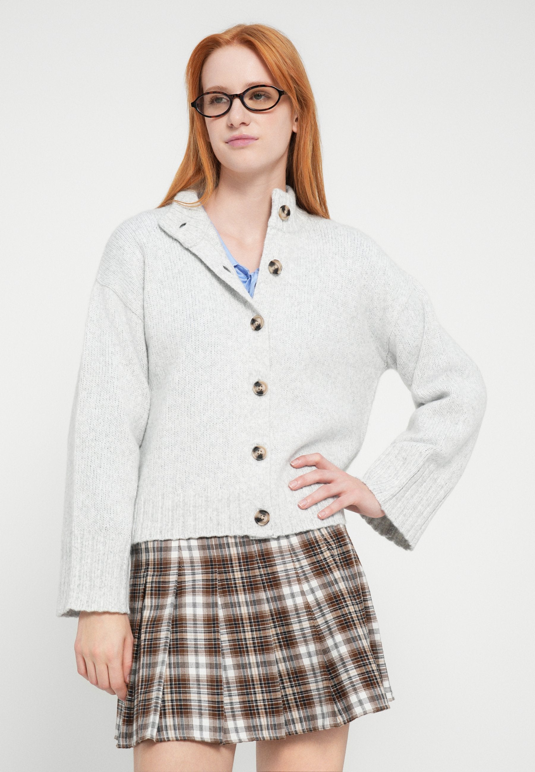VILA Knitted VIBIBBI Buttoned