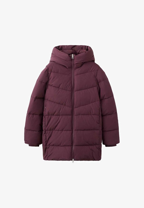 Mango Winter coat - bordeaux
