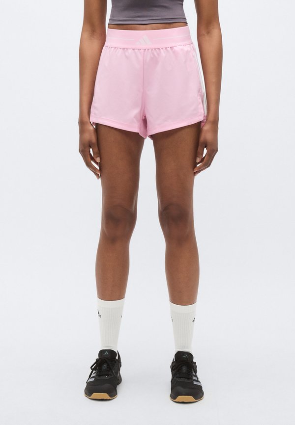 adidas Performance HYPERGLAM 3-STRIPES WOVEN SHORTS - Sports shorts - true pink